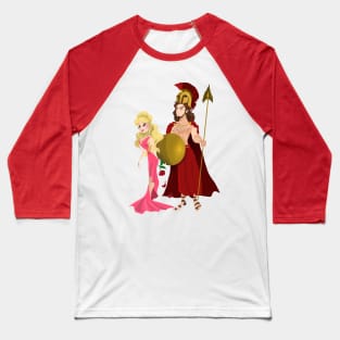 Aphrodite and Ares Baseball T-Shirt